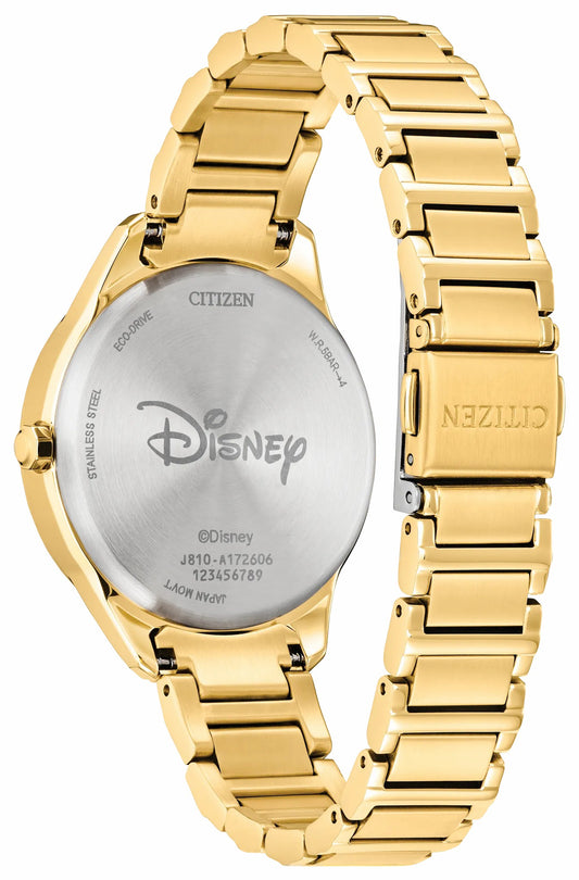 Mickey Flutterby White Dial Stainless Steel Bracelet FE6192-51D - Citizen Deals