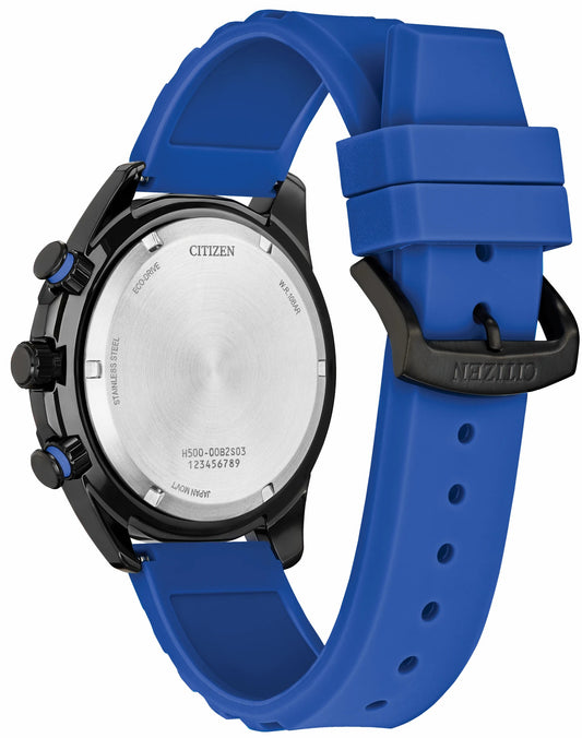 Brycen Black Dial Silicone Strap AT2586-05E - Citizen Best Price