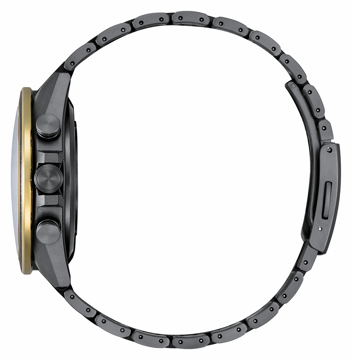 ATTESA LIGHT in BLACK Black Dial Super Titanium with DLC Coating Bracelet CC4078-51E - Citizen Sale