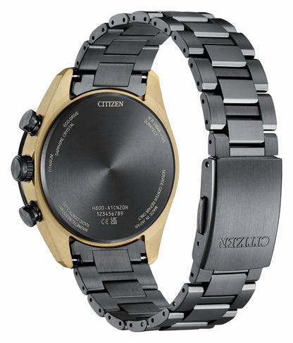 ATTESA LIGHT in BLACK Black Dial Super Titanium with DLC Coating Bracelet AT8384-58E - Citizen Special Offer