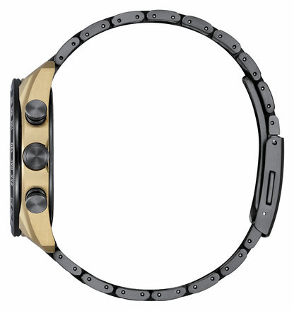 ATTESA LIGHT in BLACK Black Dial Super Titanium with DLC Coating Bracelet AT8384-58E - Citizen Special Offer