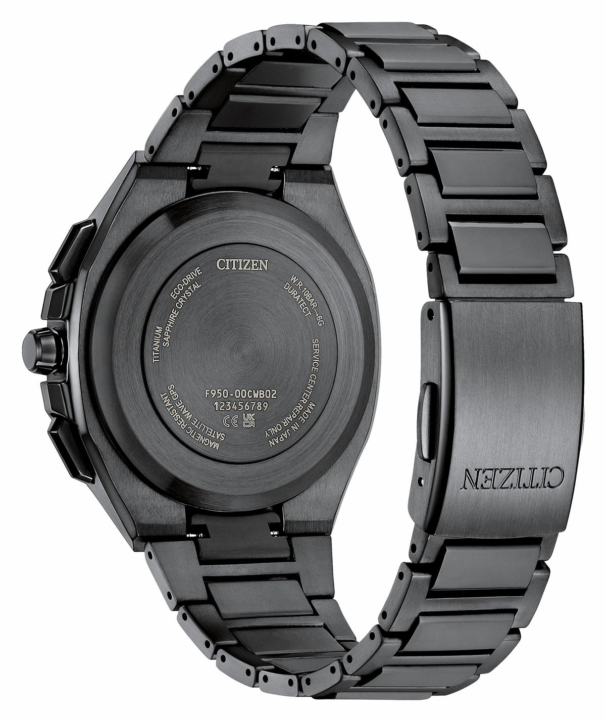 ATTESA Gray Dial Super Titanium with DLC Coating Bracelet CC4105-69E - Citizen Popular