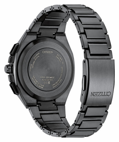 ATTESA Gray Dial Super Titanium with DLC Coating Bracelet CC4105-69E - Citizen Popular