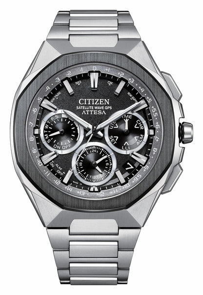 ATTESA Gray Dial Super Titanium Bracelet CC4104-53E - Citizen Discount