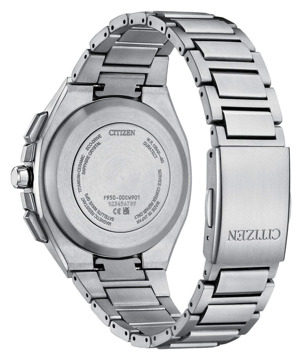 ATTESA Gray Dial Super Titanium Bracelet CC4104-53E - Citizen Discount