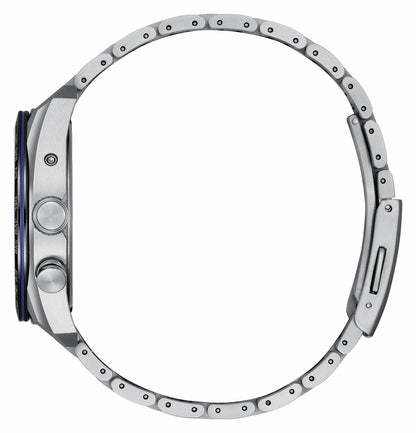 ATTESA Blue Dial Super Titanium with Duratect Platinum Bracelet CB0288-65L - Citizen Great Value