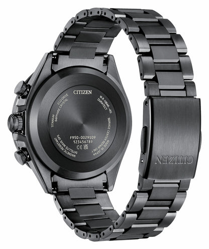 ATTESA Blue Dial Super Titanium with DLC Coating Bracelet CC4059-64L - Citizen Deals