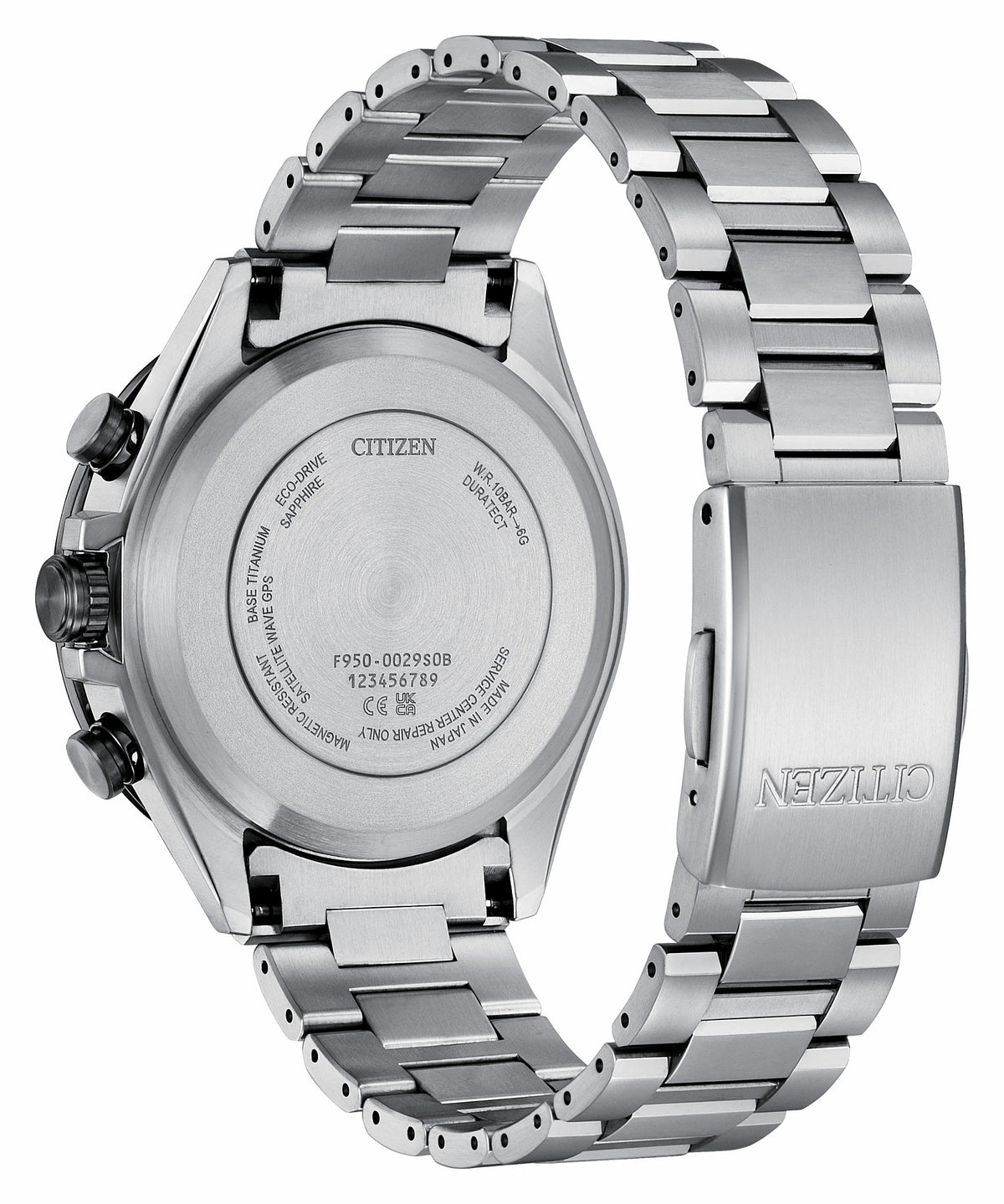 ATTESA Gray Dial Super Titanium Bracelet CC4058-67X - Citizen Best Seller