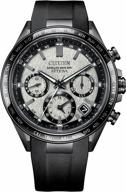 ATTESA Gray Dial Polyurethane Strap CC4055-14H - Citizen Discount