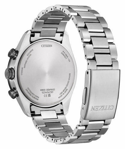 ATTESA Black Dial Super Titanium with DLC Coating Bracelet AT8295-56E - Citizen Recommended