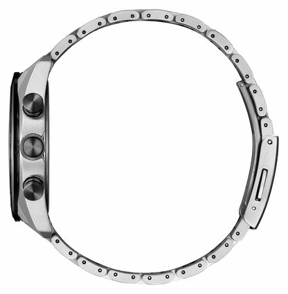 ATTESA Black Dial Super Titanium with DLC Coating Bracelet AT8295-56E - Citizen Recommended