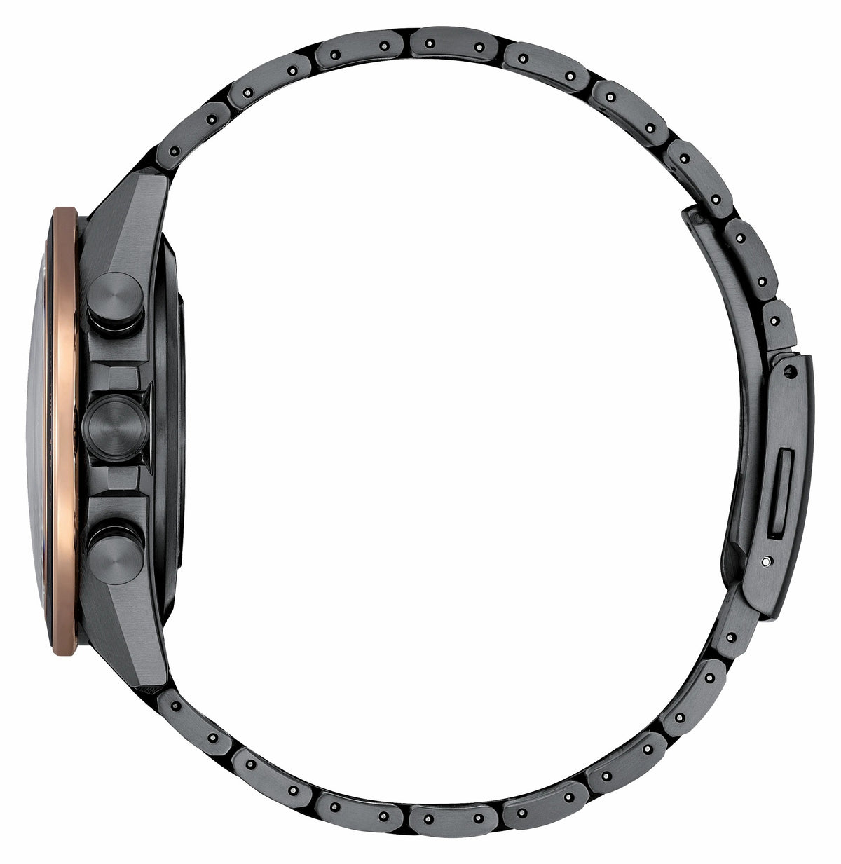 ATTESA Brown Dial Super Titanium with DLC Coating Bracelet CC4074-61W - Citizen Discount
