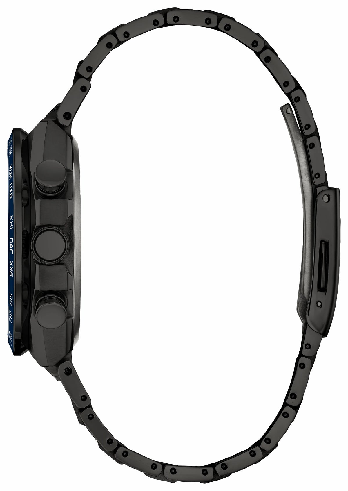 ATTESA Blue Dial Super Titanium with DLC Coating Bracelet CB5967-66L - Citizen Recommended