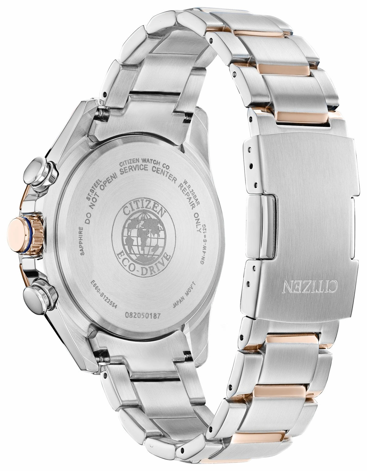 PCAT Blue Dial Stainless Steel Bracelet CB5916-59L - Citizen Signature