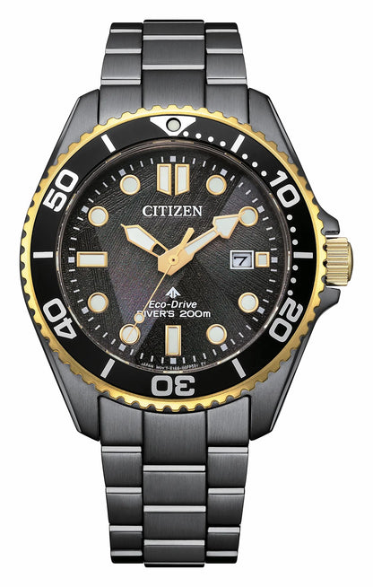 Promaster Dive LIGHT in BLACK Black Dial Stainless Steel Bracelet BN0264-53E - Citizen Deals