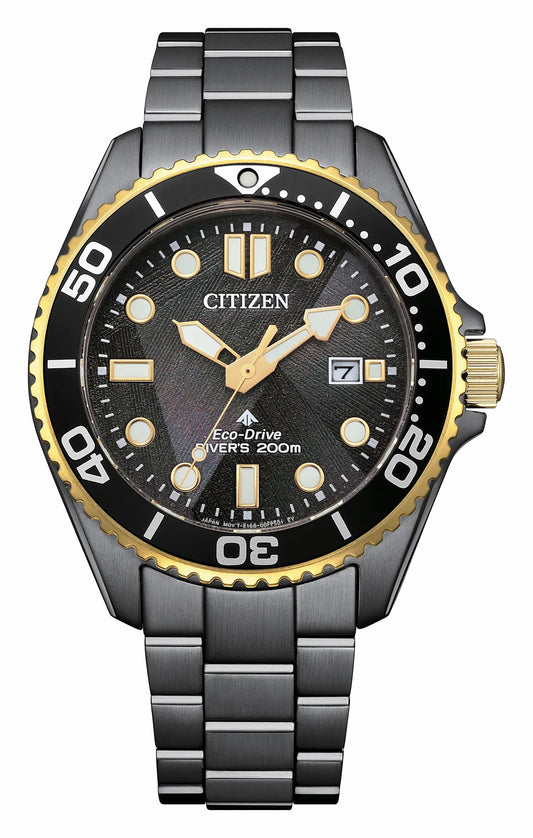 Promaster Dive LIGHT in BLACK Black Dial Stainless Steel Bracelet BN0264-53E - Citizen Deals