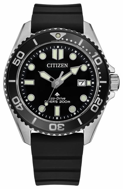 Promaster Dive Black Dial Polyurethane Strap BN0266-07E - Citizen Classic