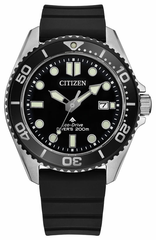 Promaster Dive Black Dial Polyurethane Strap BN0266-07E - Citizen Classic