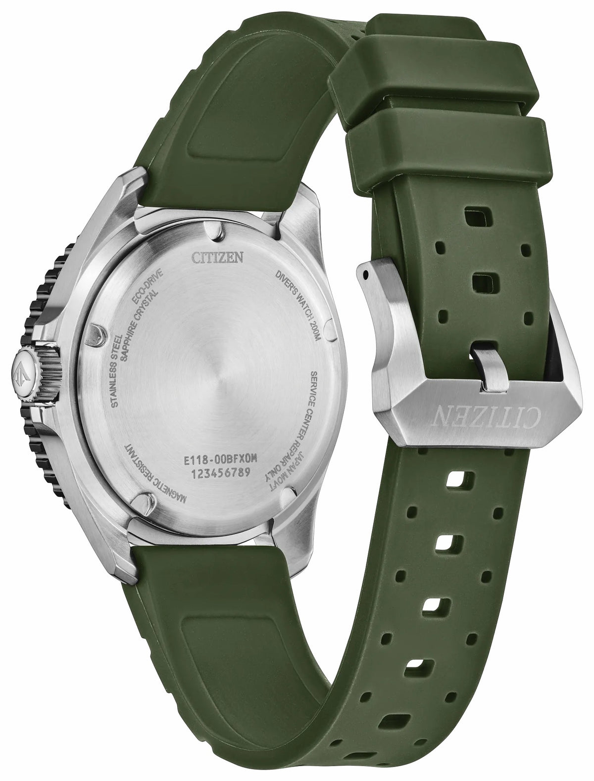 Promaster Dive White Dial Polyurethane Strap BN0265-00A - Citizen Great Value