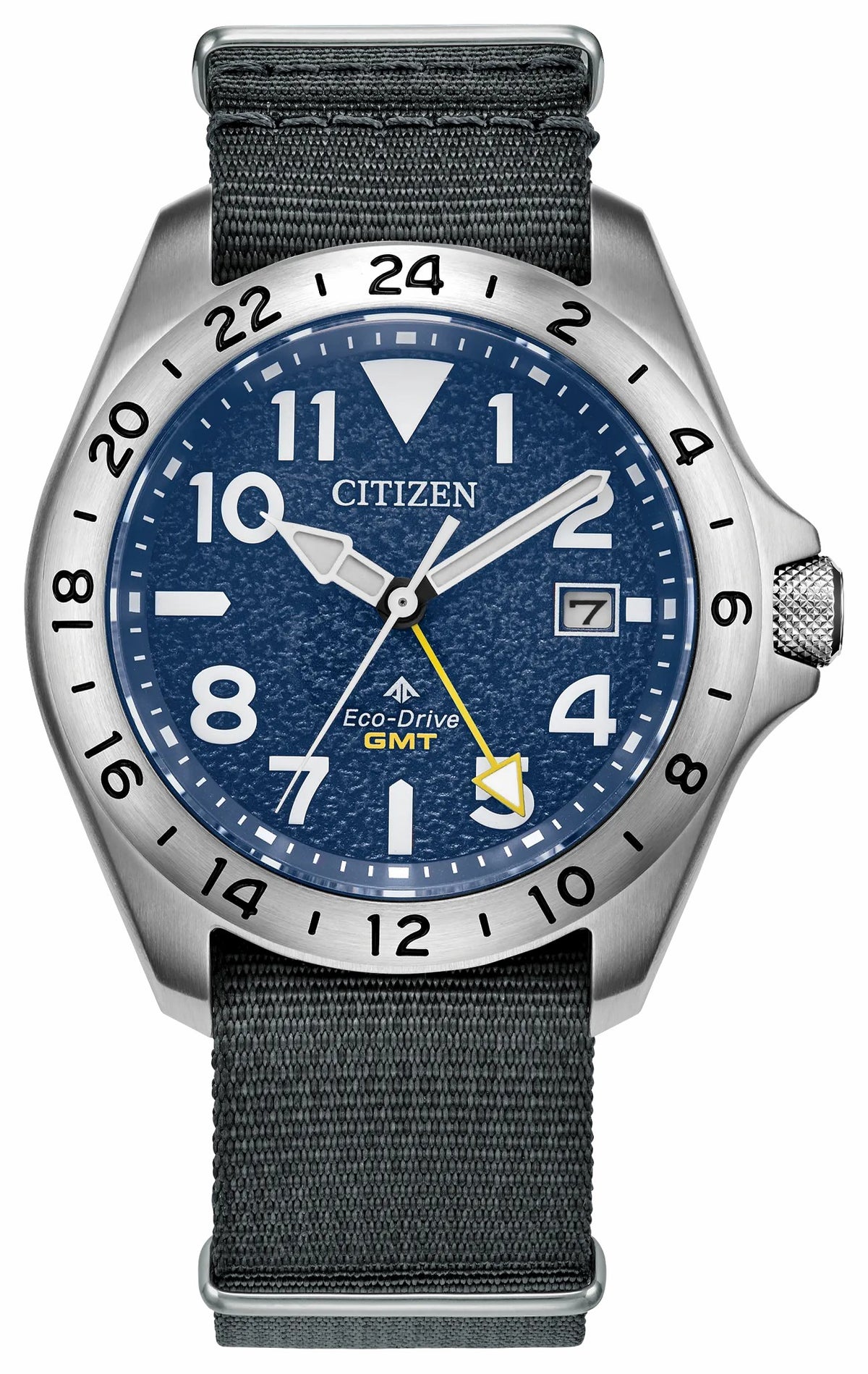 Promaster Land GMT Navy Dial Nylon Strap BJ7150-09L - Citizen Value