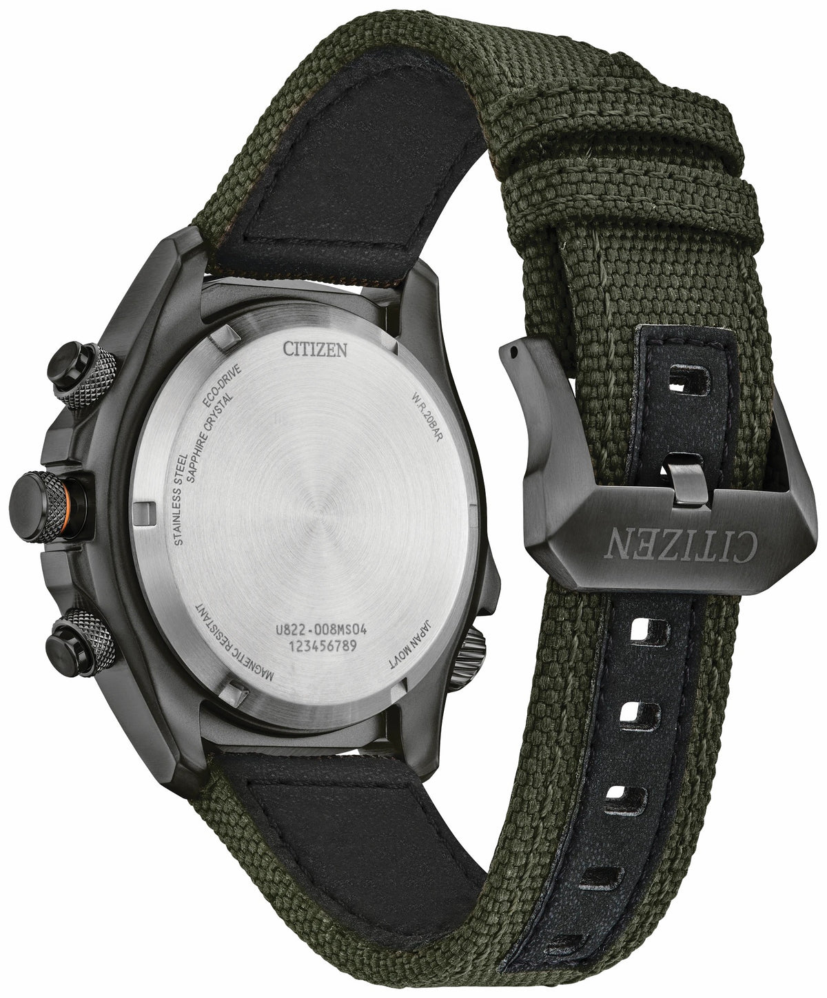 Promaster Land U822 Green Dial CORDURA® Strap JV1005-02W - Citizen Deals