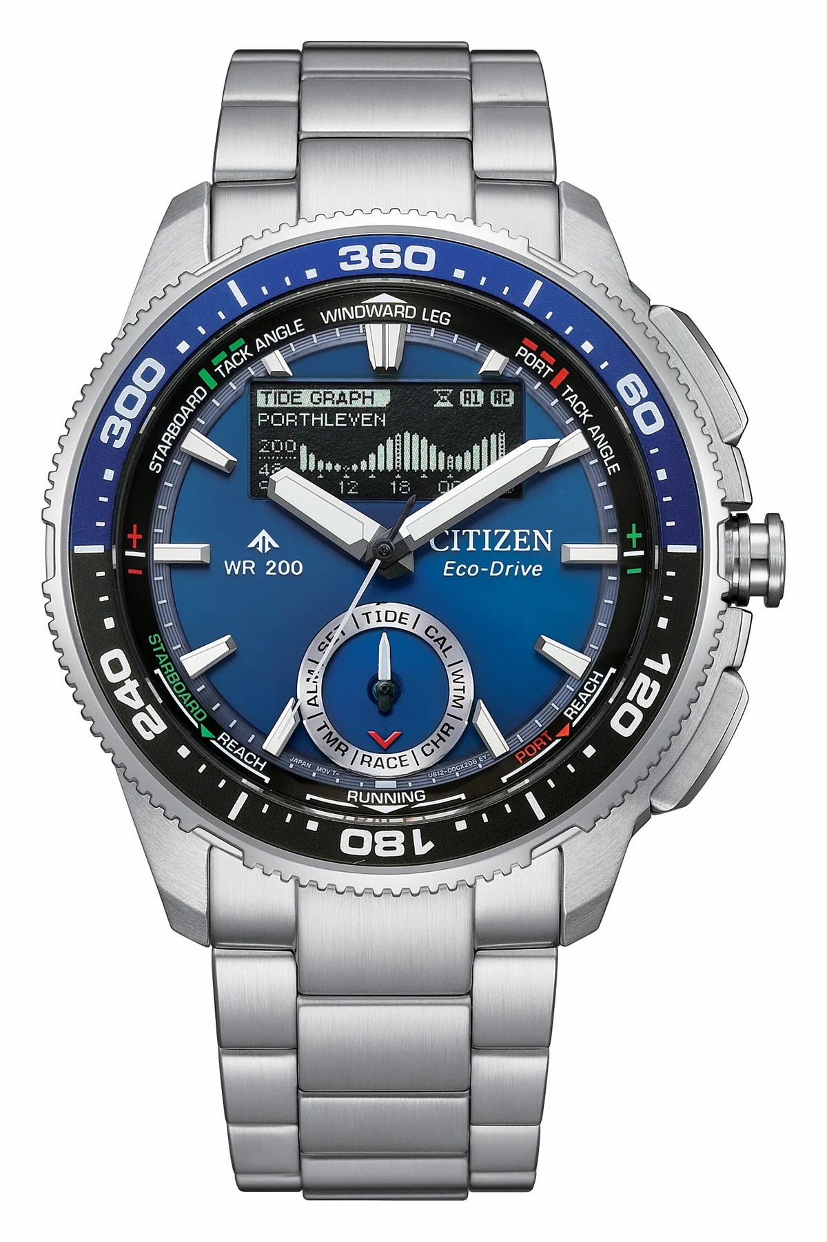 Promaster WaveTracker Blue Dial Stainless Steel Bracelet JV3006-50L - Citizen Popular