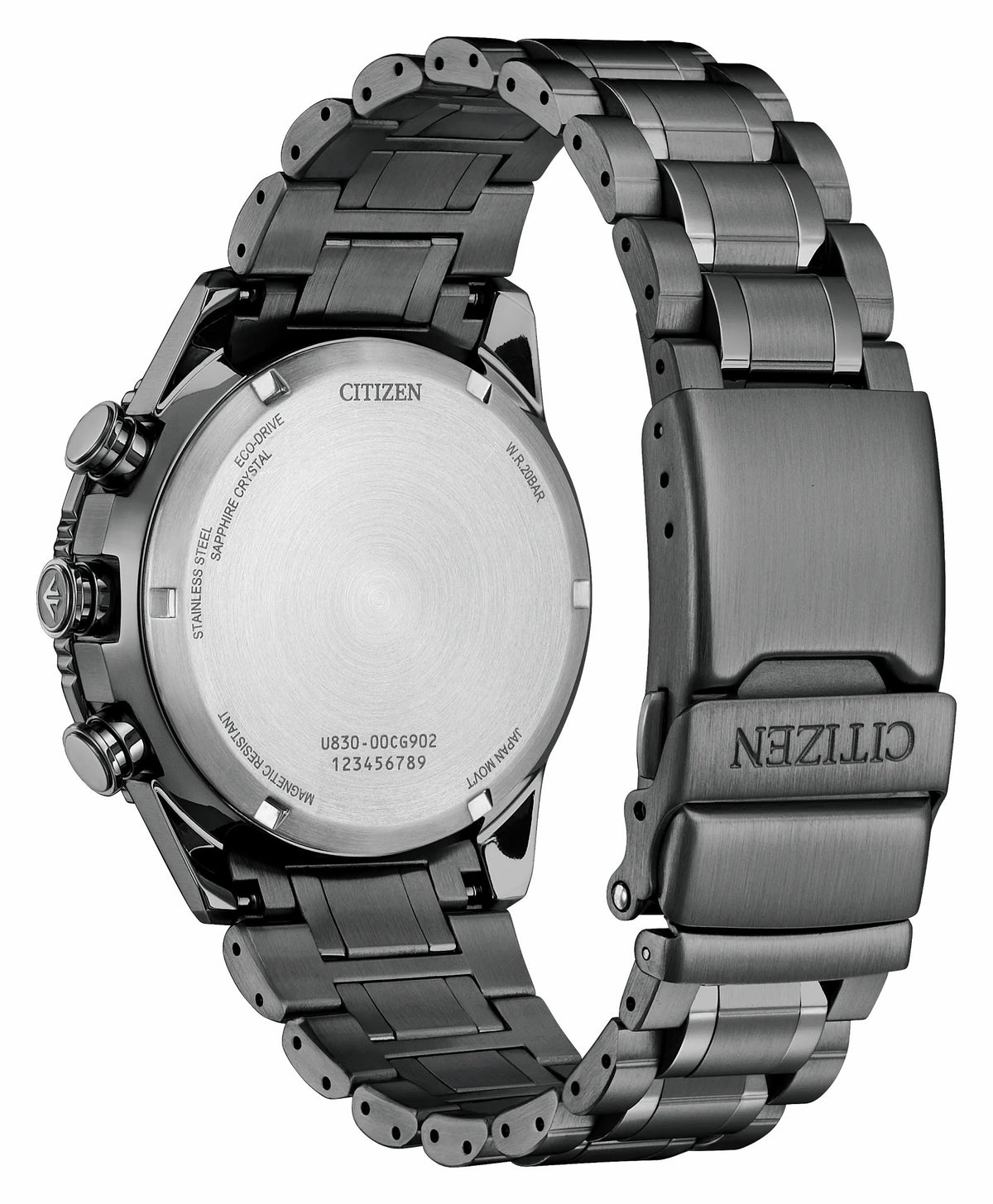 Promaster Skyhawk U830 Black Dial Stainless Steel Bracelet JV2005-58E - Citizen Sale