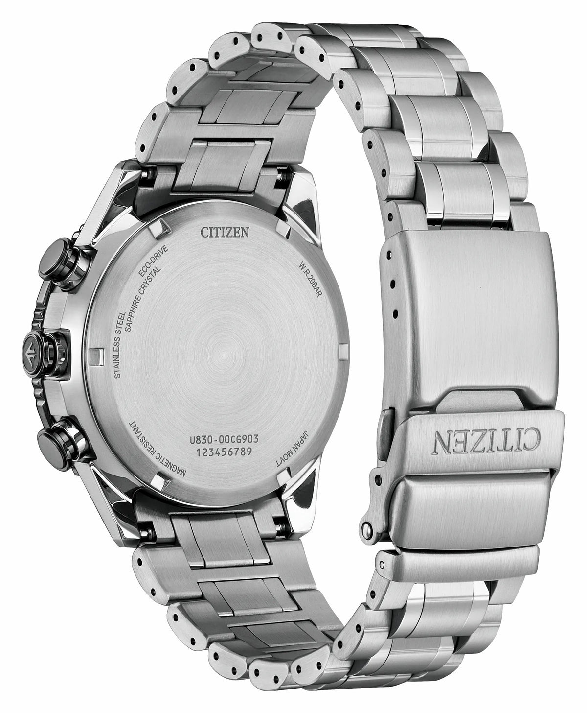 Promaster Skyhawk U830 Gray Dial Stainless Steel Bracelet JV2006-55H - Citizen Signature