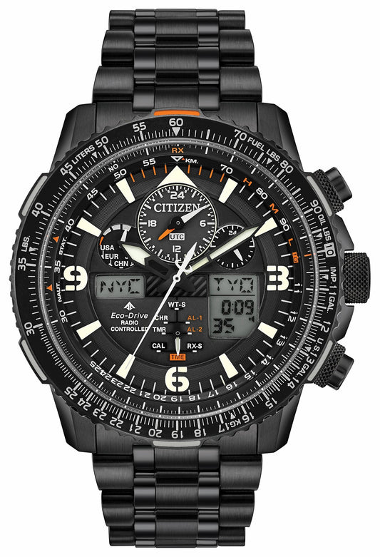 Promaster Skyhawk A-T - Men's Eco-Drive JY8075-51E Black Watch - Citizen Discount