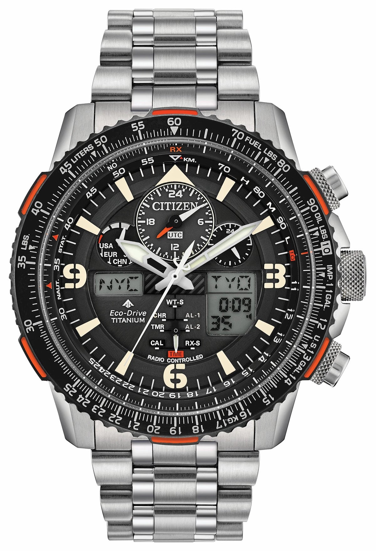 Citizen Promaster Skyhawk A-T Eco-Drive Black Titanium Watch - Citizen Everyday