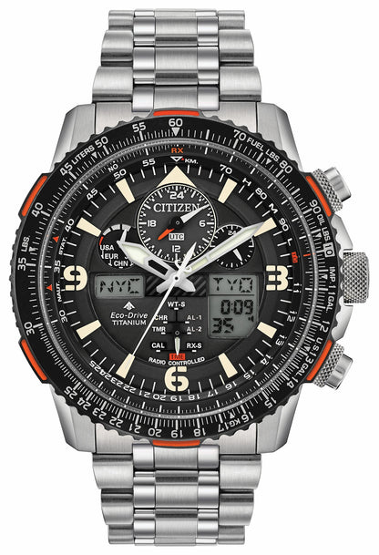 Citizen Promaster Skyhawk A-T Eco-Drive Black Titanium Watch - Citizen Everyday