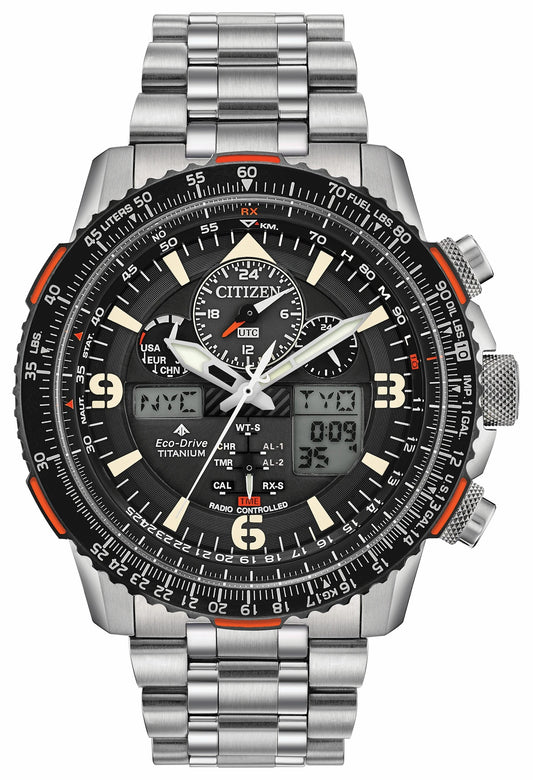 Citizen Promaster Skyhawk A-T Eco-Drive Black Titanium Watch - Citizen Everyday