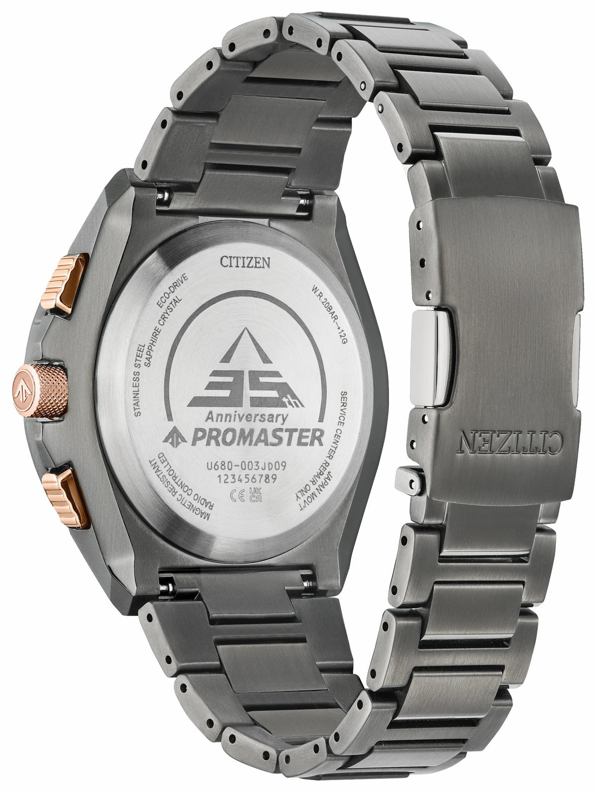 Promaster Skyhawk A-T Black Dial Stainless Steel Bracelet JY8146-54E - Citizen Recommended