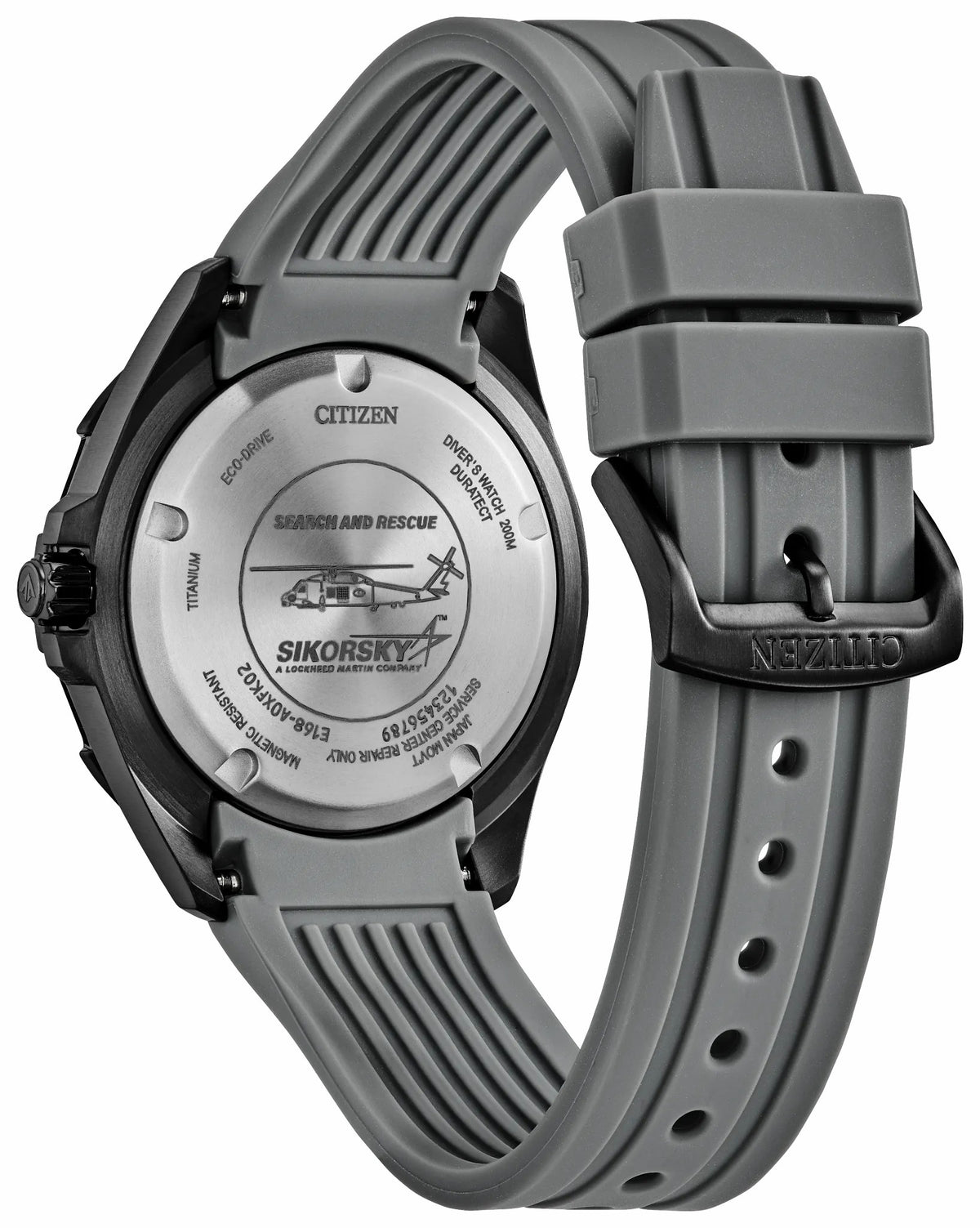 Promaster Sikorsky Gray Dial Polyurethane Strap BN0207-06H - Citizen Deals
