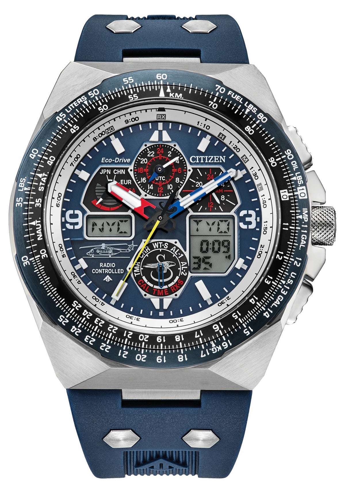 Promaster Sikorsky Blue Dial Rubber Strap JY8156-00L - Citizen Best Price