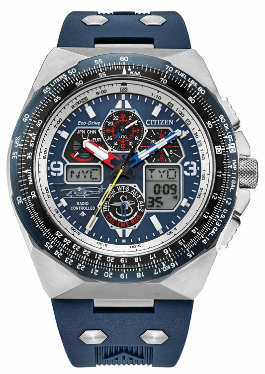 Promaster Sikorsky Blue Dial Rubber Strap JY8156-00L - Citizen Best Price