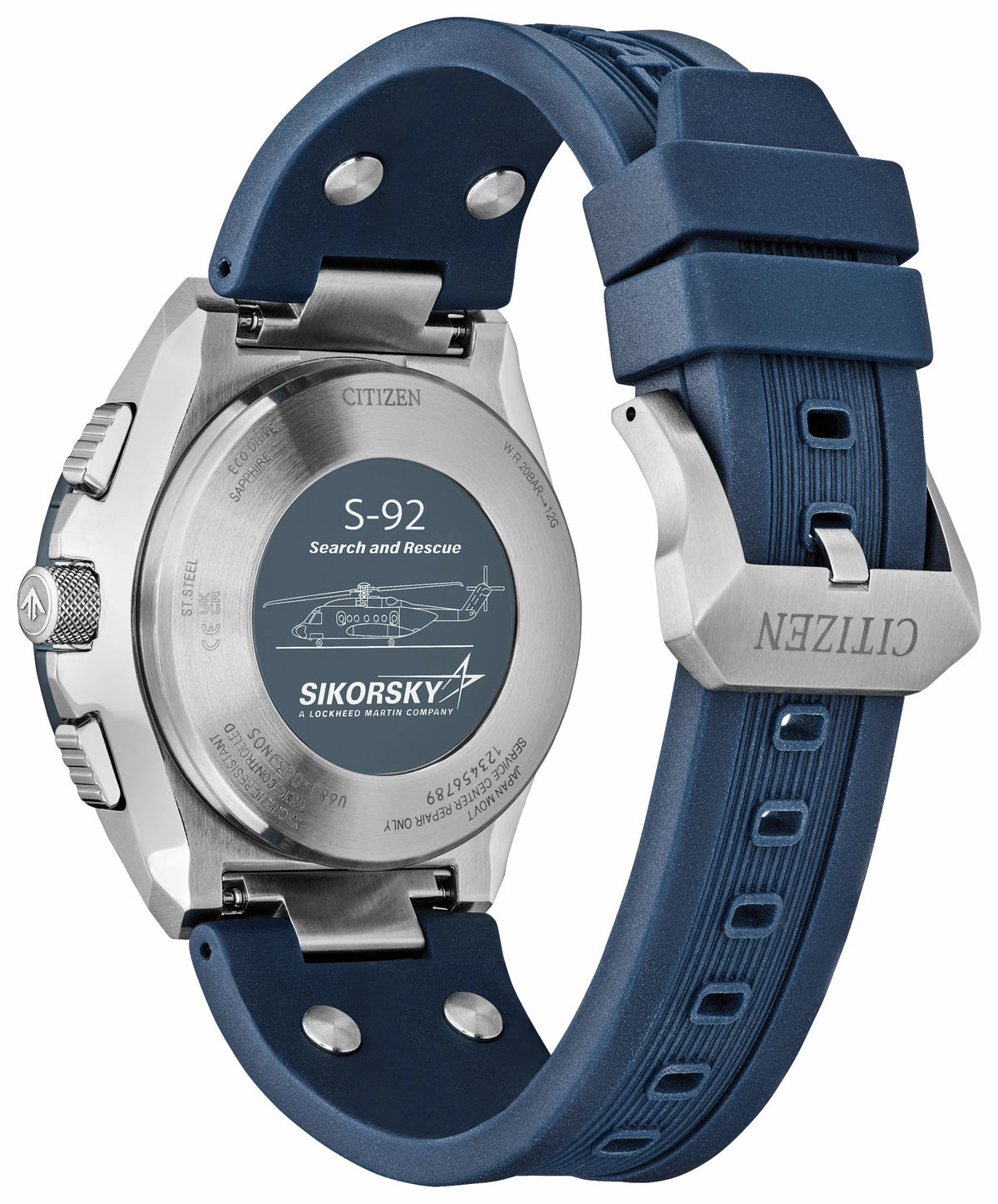 Promaster Sikorsky Blue Dial Rubber Strap JY8156-00L - Citizen Best Price