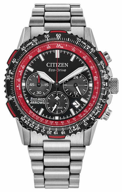 Promaster Navihawk Black Dial Stainless Steel Bracelet CA4666-56E - Citizen New