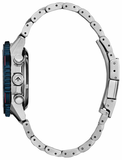 Promaster Navihawk Red Dial Stainless Steel Bracelet CA4668-51X - Citizen Premium