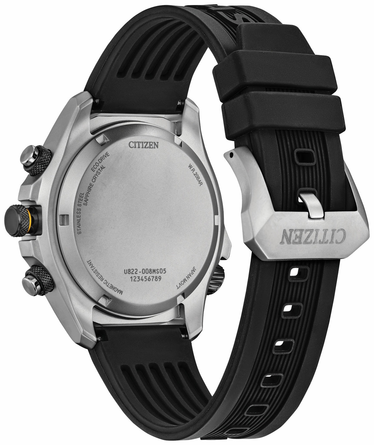Promaster Land U822 Black Dial Polyurethane Strap JV1007-07E - Citizen Premium