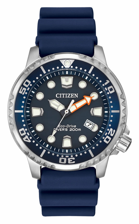 Promaster Diver-Men's Eco-Drive BN0151-09L Blue Diver Watch - Citizen Best Seller