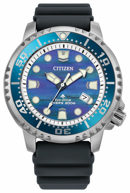 Promaster Dive Blue Dial Polyurethane Strap BN0167-09W - Citizen Popular