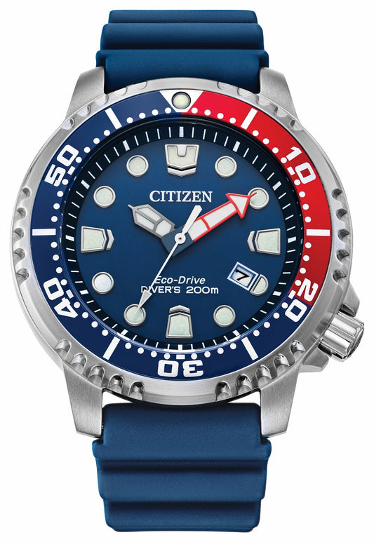 Promaster Dive Blue Dial Polyurethane Strap BN0168-06L - Citizen Essential