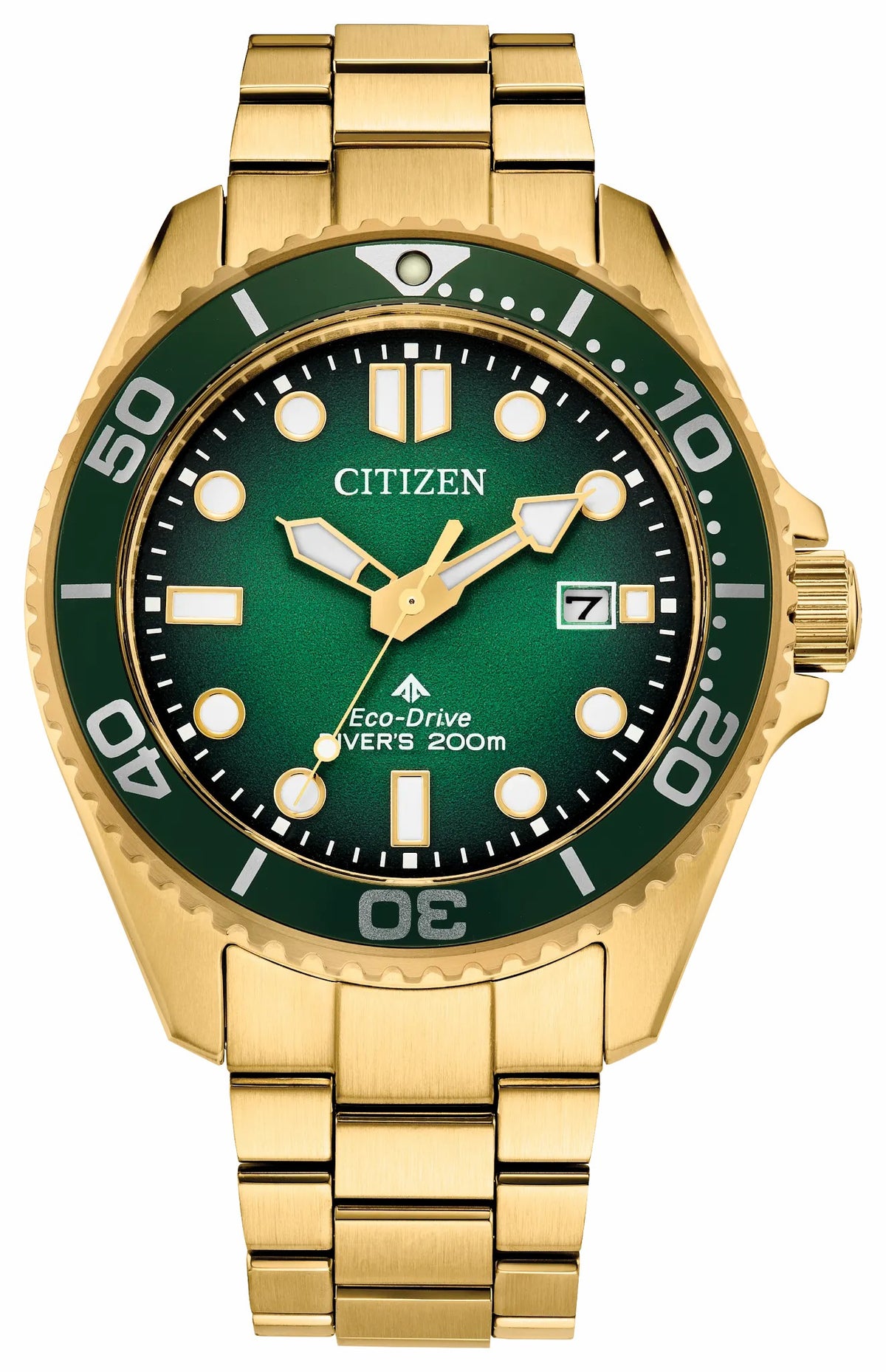 Promaster Dive Green Dial Stainless Steel Bracelet BN0262-59W - Citizen Special Offer