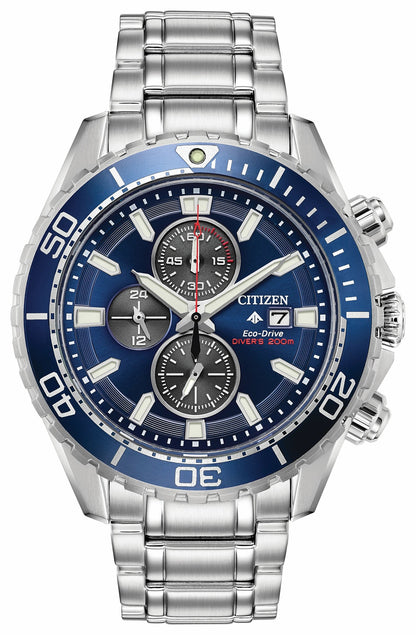 Promaster Dive Blue Dial Stainless Steel Bracelet CA0710-58L - Citizen Value