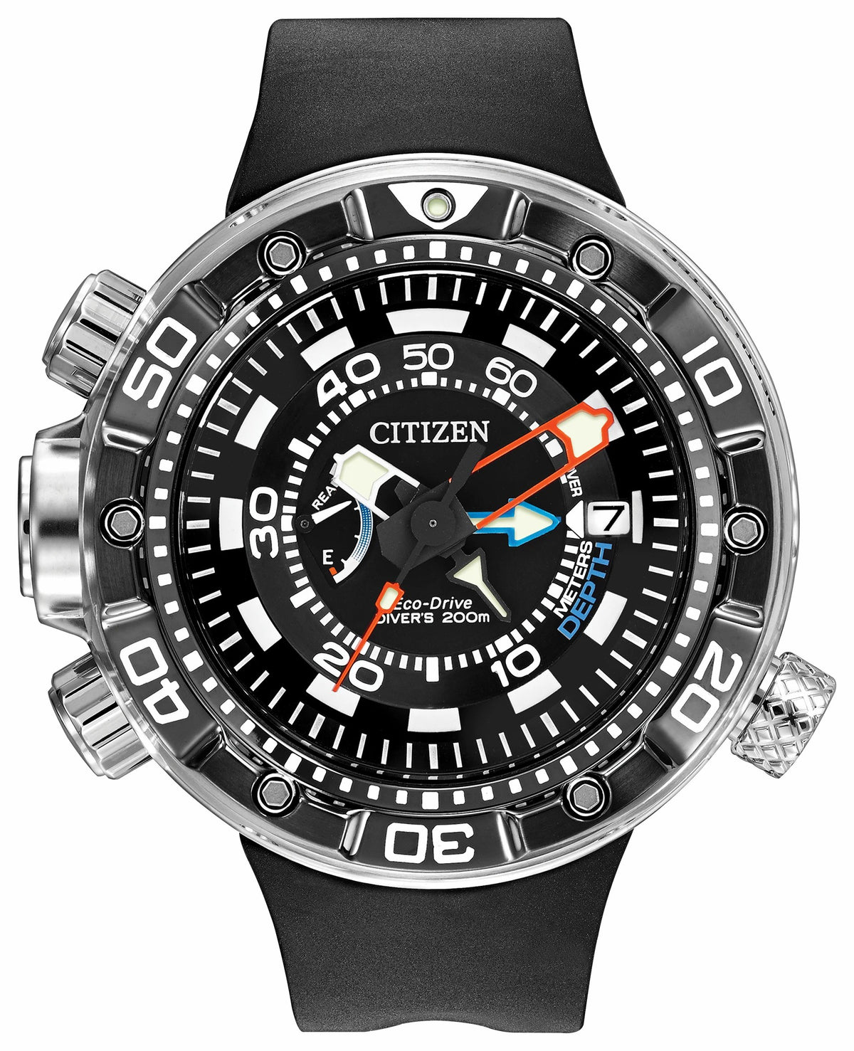 Promaster Aqualand 200M - Men's Eco-Drive Black Dive Watch - Citizen Customer Favorite