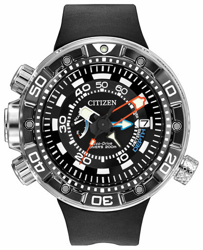 Promaster Aqualand 200M - Men's Eco-Drive Black Dive Watch - Citizen Customer Favorite