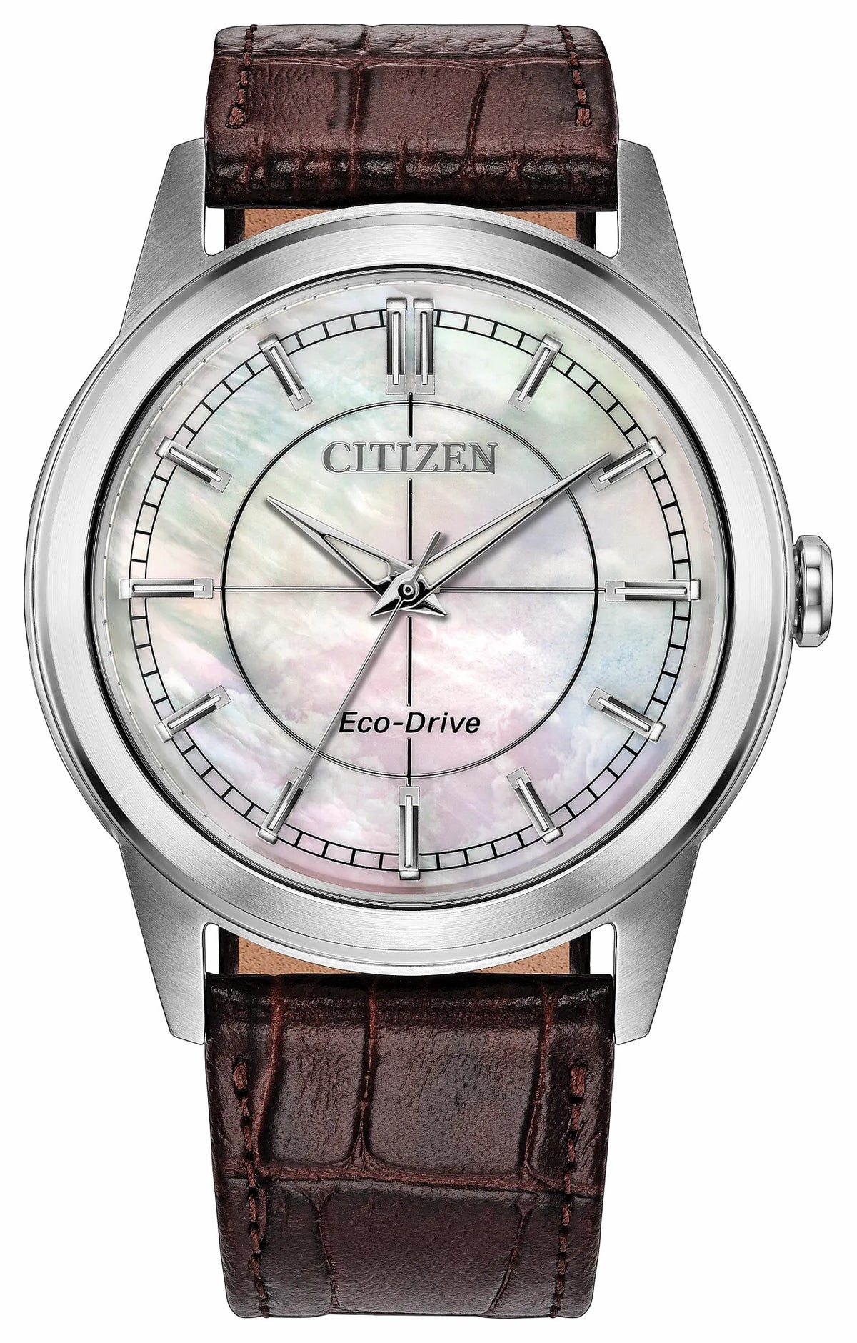Rolan White Dial Leather Strap FE7130-10D - Citizen Recommended