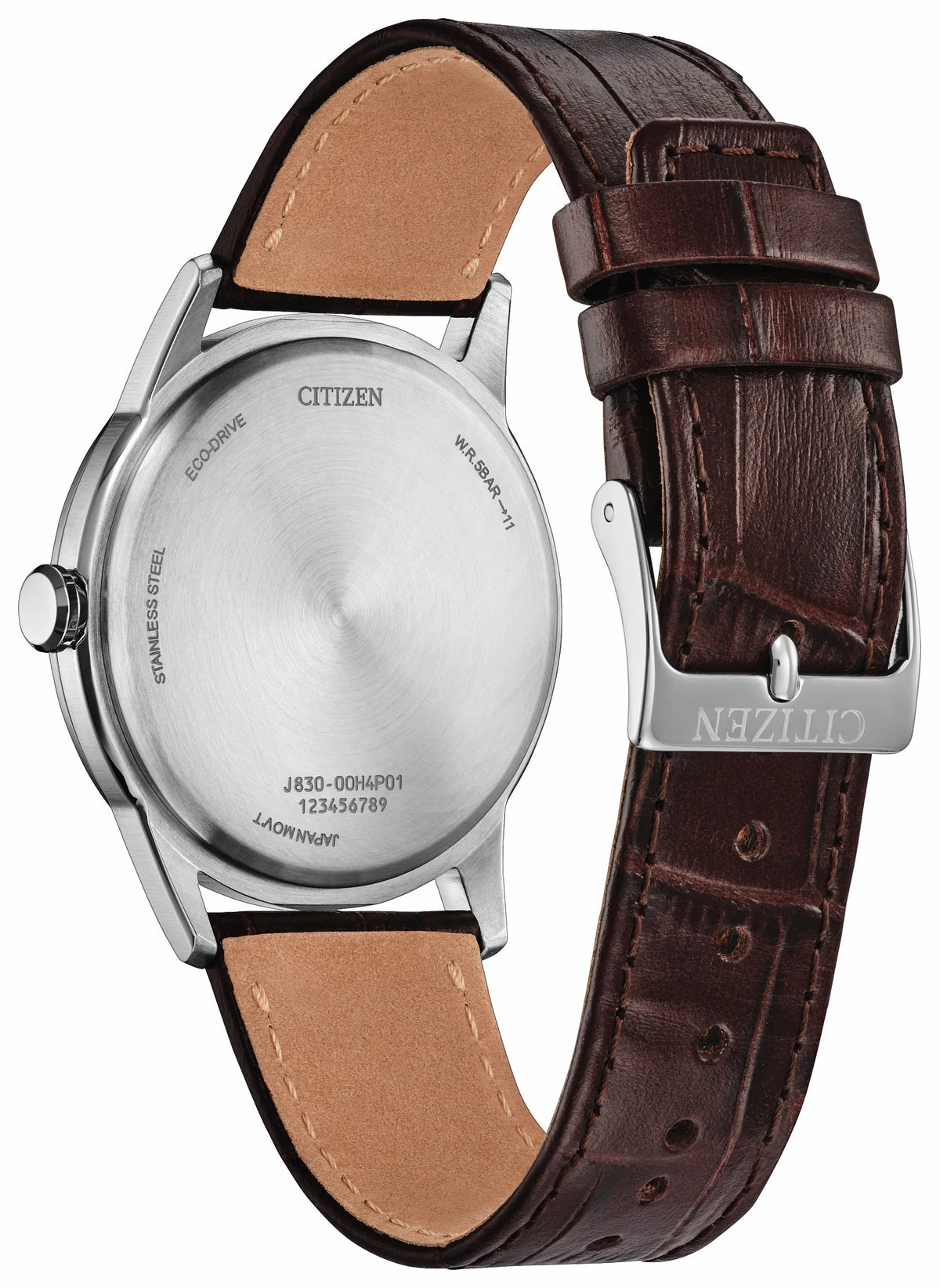 Rolan White Dial Leather Strap FE7130-10D - Citizen Recommended