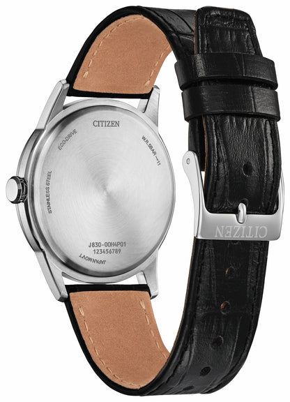 Rolan Blue Dial Leather Strap FE7130-01L - Citizen Discount